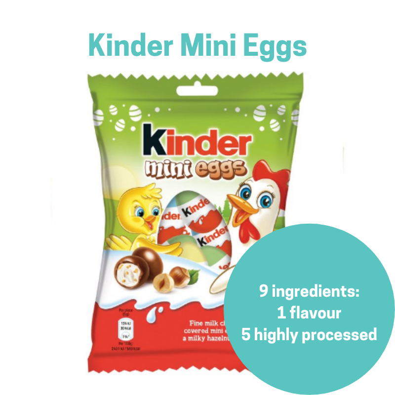 Kinder mini eggs - Additive Free Kids